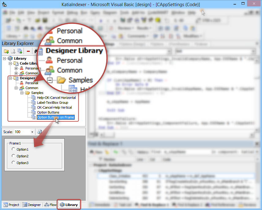 CodeSMART for VB6 - Reusing and sharing code with the Library Explorer