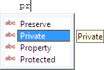 The CodeSMART SmartComplete Feature, Example 1